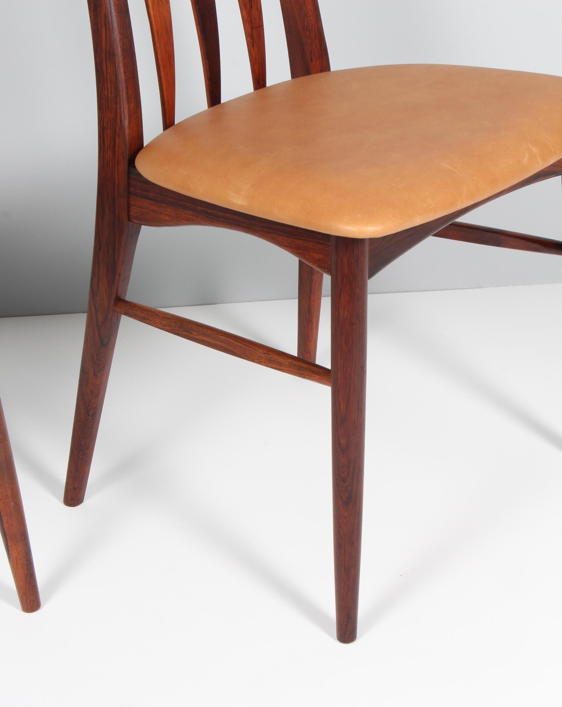 Mid-20th Century Niels Koefoed Dining Chairs, Model 