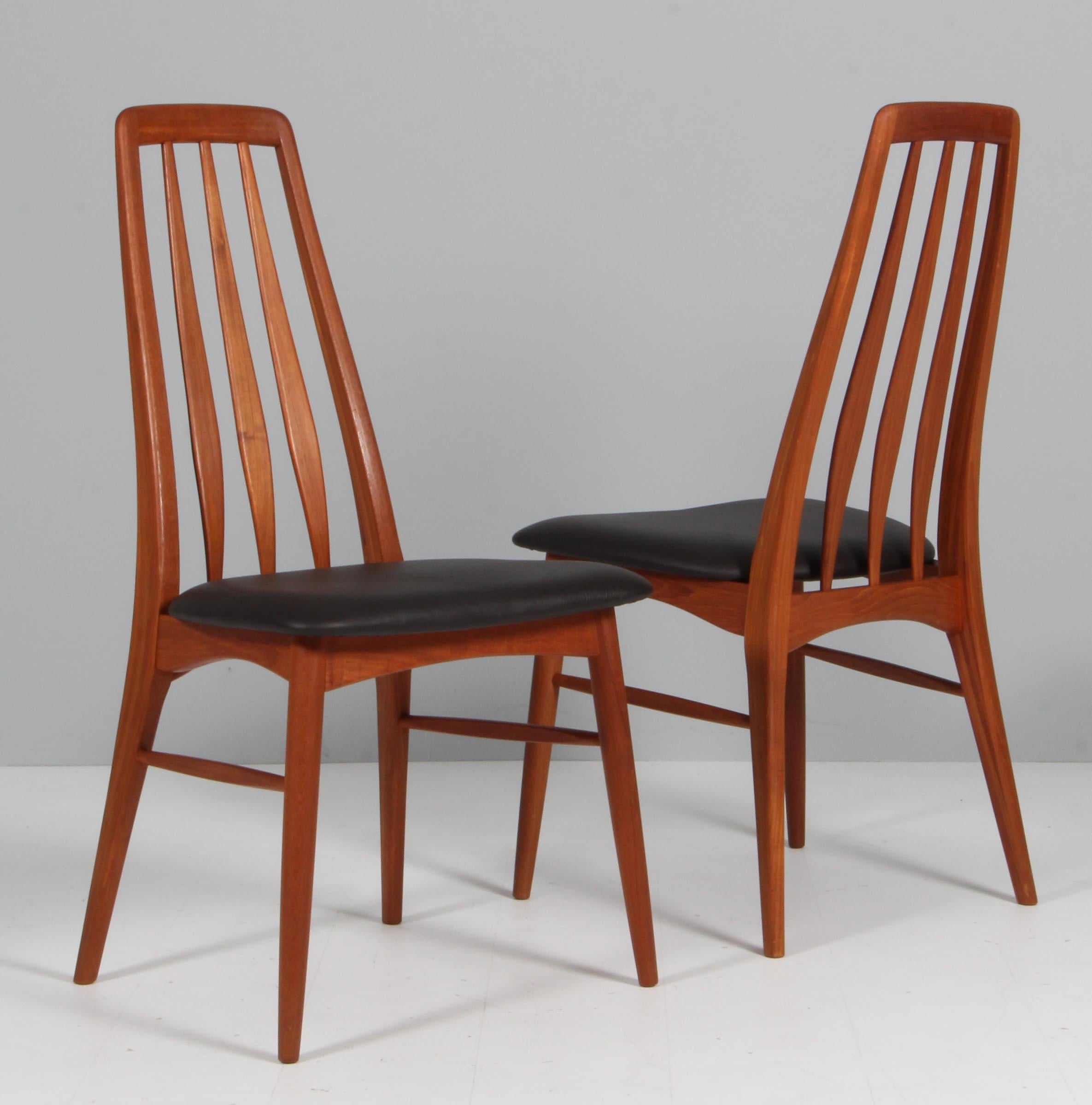 Scandinavian Modern Niels Koefoed Dining Chairs, Model 