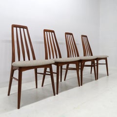 Chaises de salle à manger Eva de Niels Koefoed, 1960