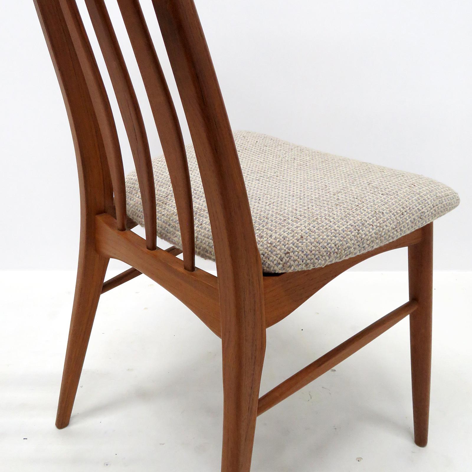 Niels Koefoed 'Eva' Dining Chairs, 1960 en venta 2