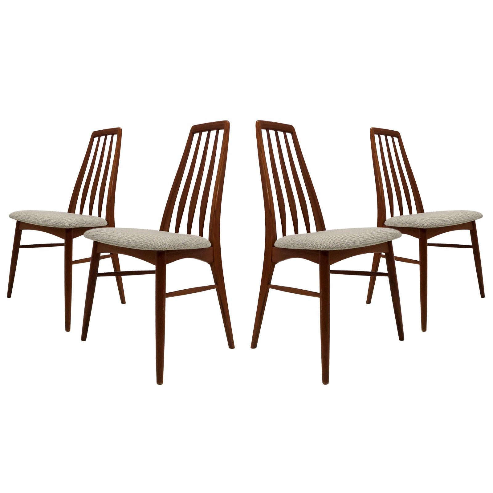 Niels Koefoed 'Eva' Dining Chairs, 1960 For Sale
