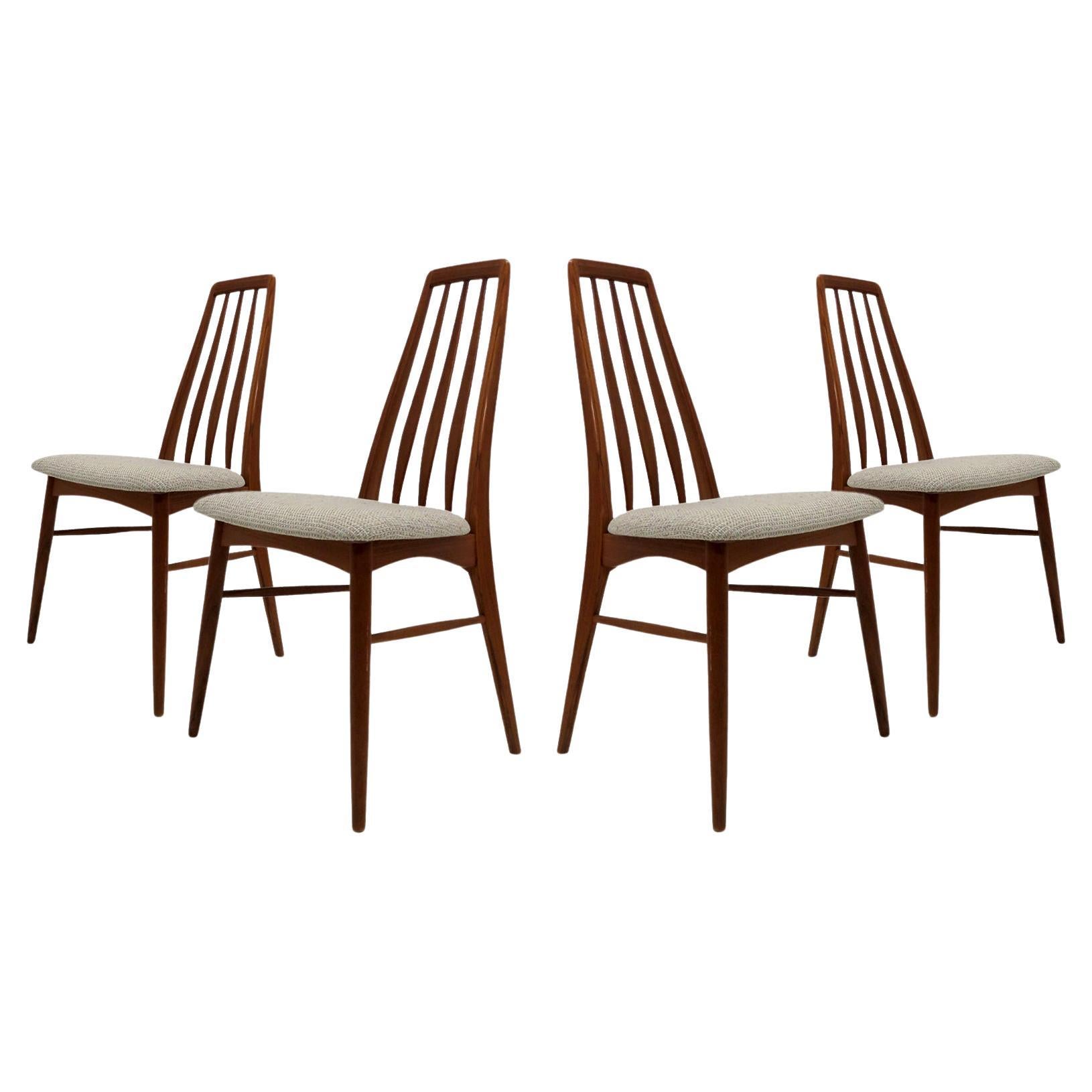 Niels Koefoed 'Eva' Dining Chairs, 1960