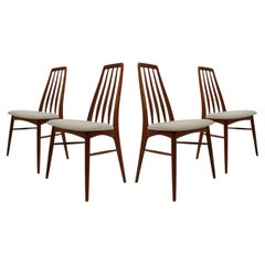 Sillas de comedor "Eva" de Niels Koefoed, 1960