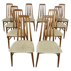 Niels Koefoed “Eva” Dining Chairs – Set of 10