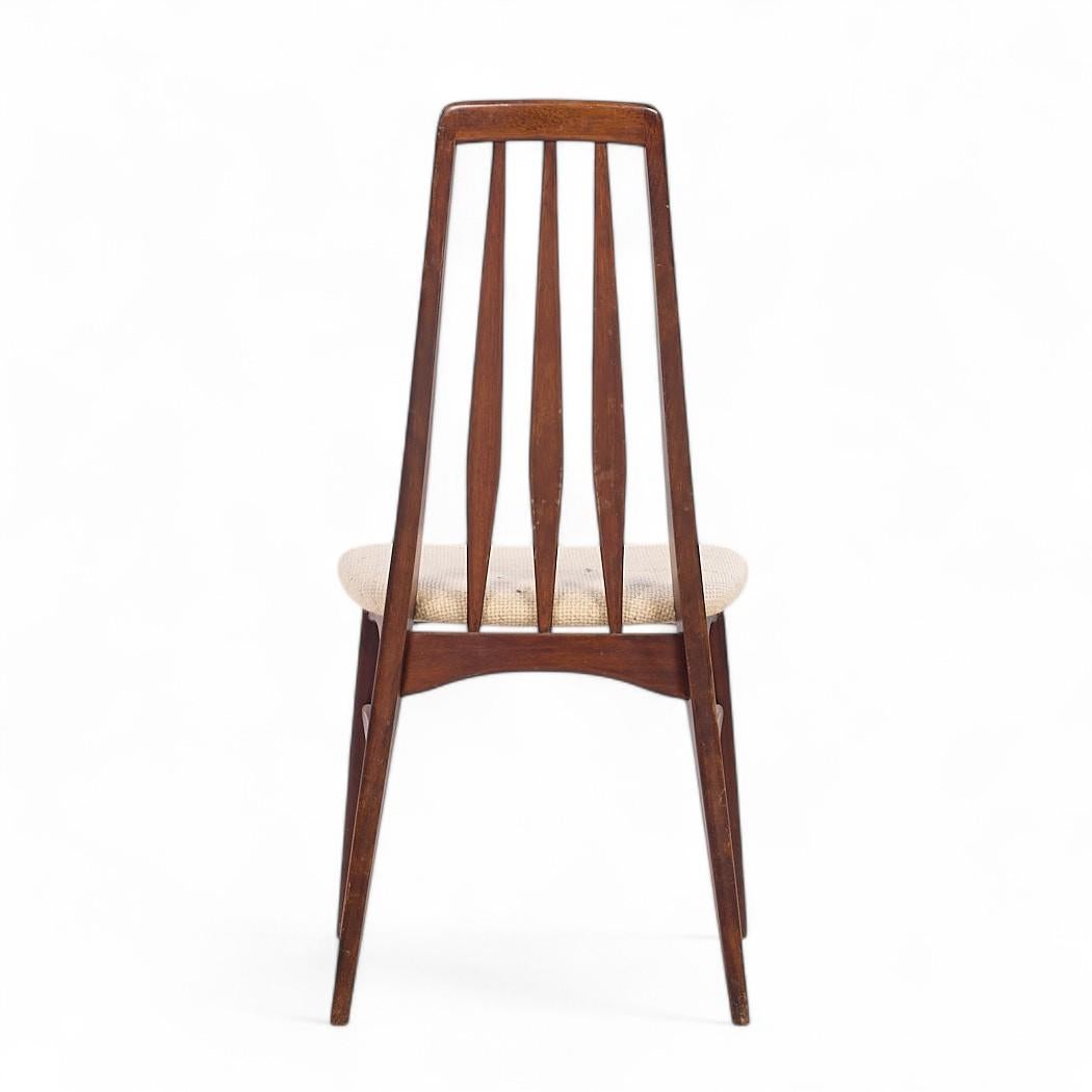 Niels Koefoed Eva Mid Century Danish Rosewood Dining Chairs - Set of 6 en vente 1