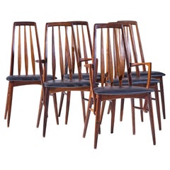 Niels Koefoed Eva Mid Century Danish Rosewood Dining Chairs - Set of 6 Niels Koefoed Eva Mid Century Danish Rosewood Dining Chairs - Set of 6