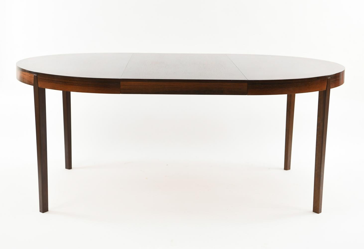 Mid-20th Century Niels Koefoed for Hornslet Mobler Rosewood Dining Table