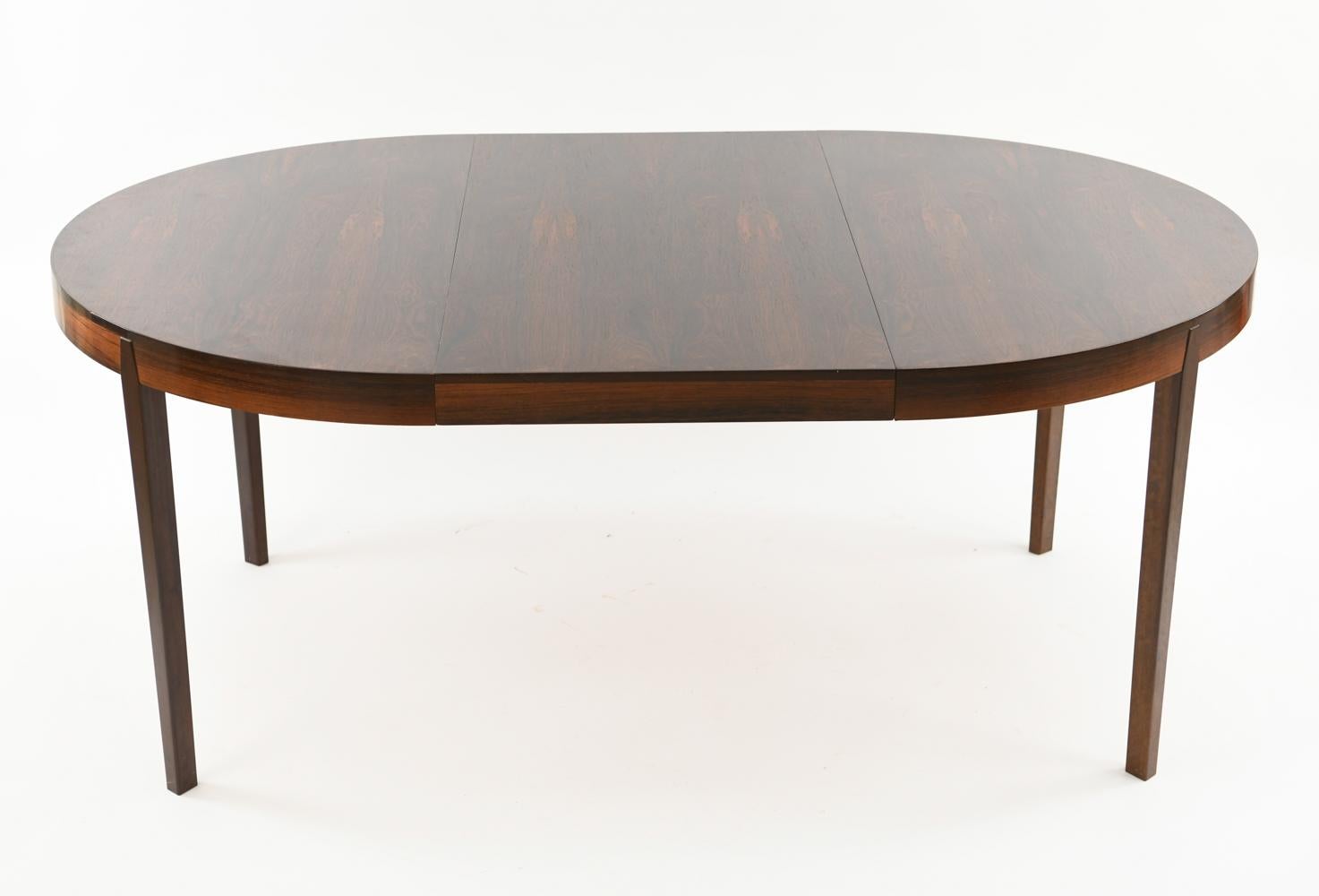 Niels Koefoed for Hornslet Mobler Rosewood Dining Table 1