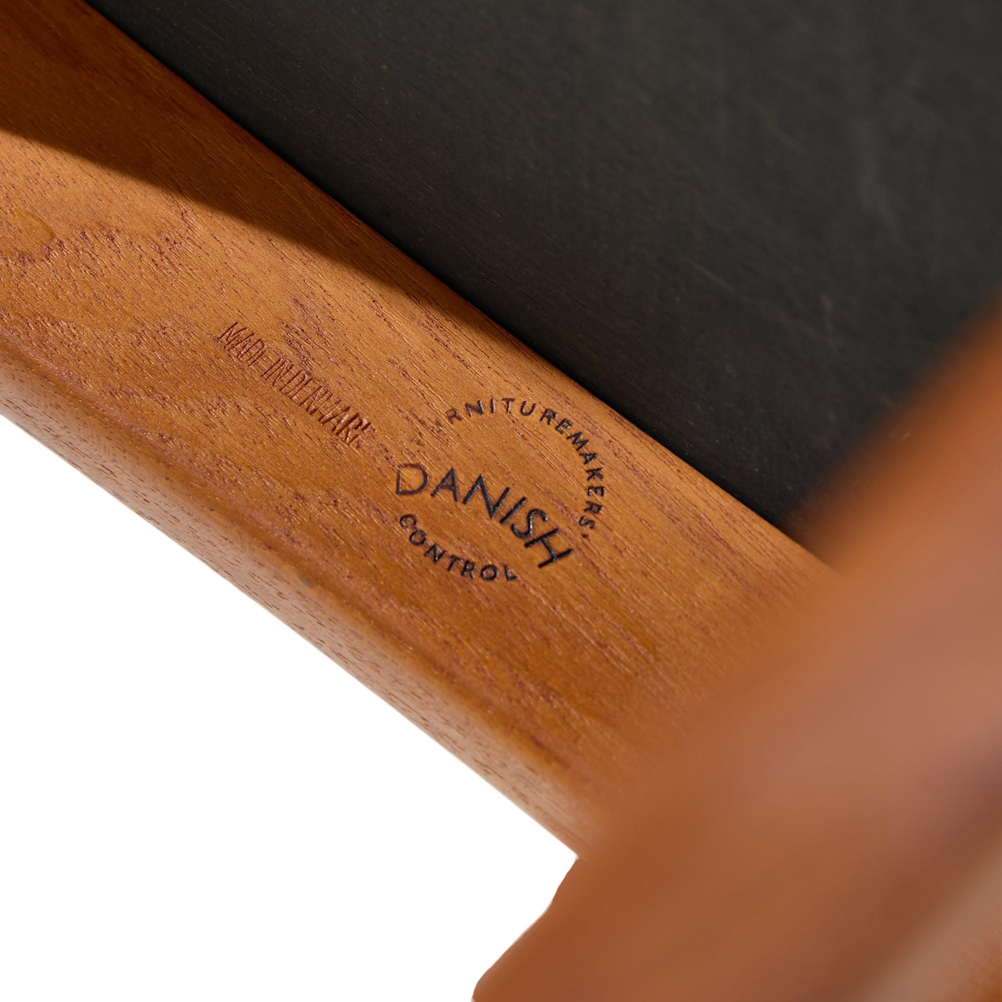 Niels Koefoed per Koefoeds Hornslet Lis - Set di 10 sedie da pranzo in teak danese in vendita 4