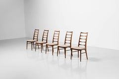Niels Koefoed Lis Rosewood Dining Chairs, Denmark, 1961