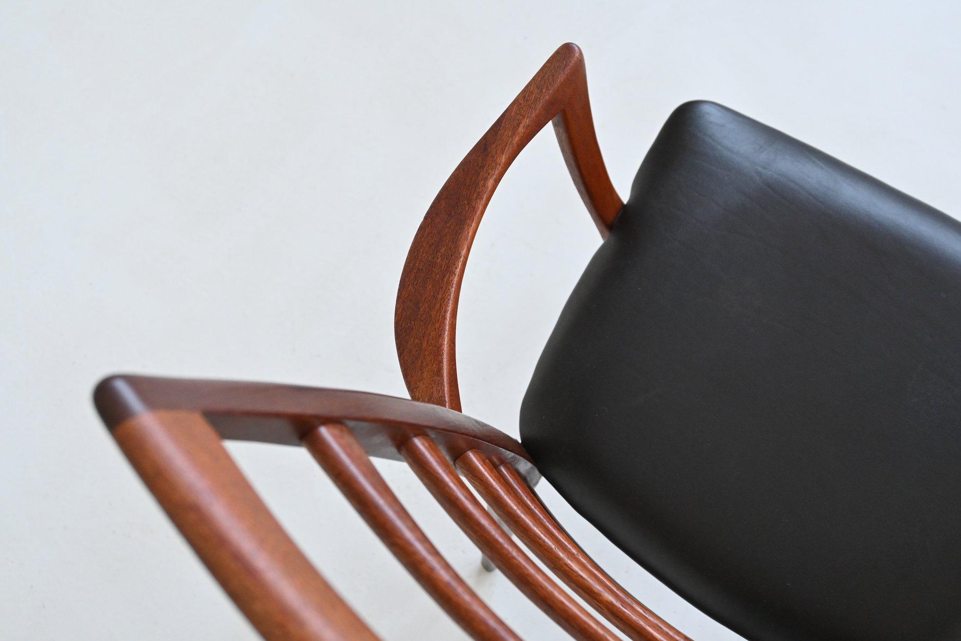 Sillón Niels Koefoed Model 'Lis' de teca Dinamarca 1960 en venta 4