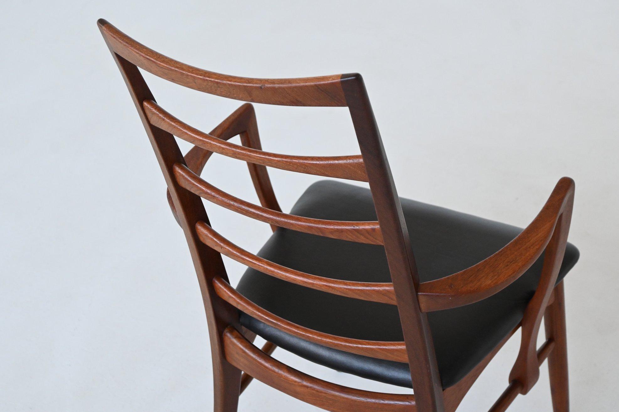 Sillón Niels Koefoed Model 'Lis' de teca Dinamarca 1960 en venta 5