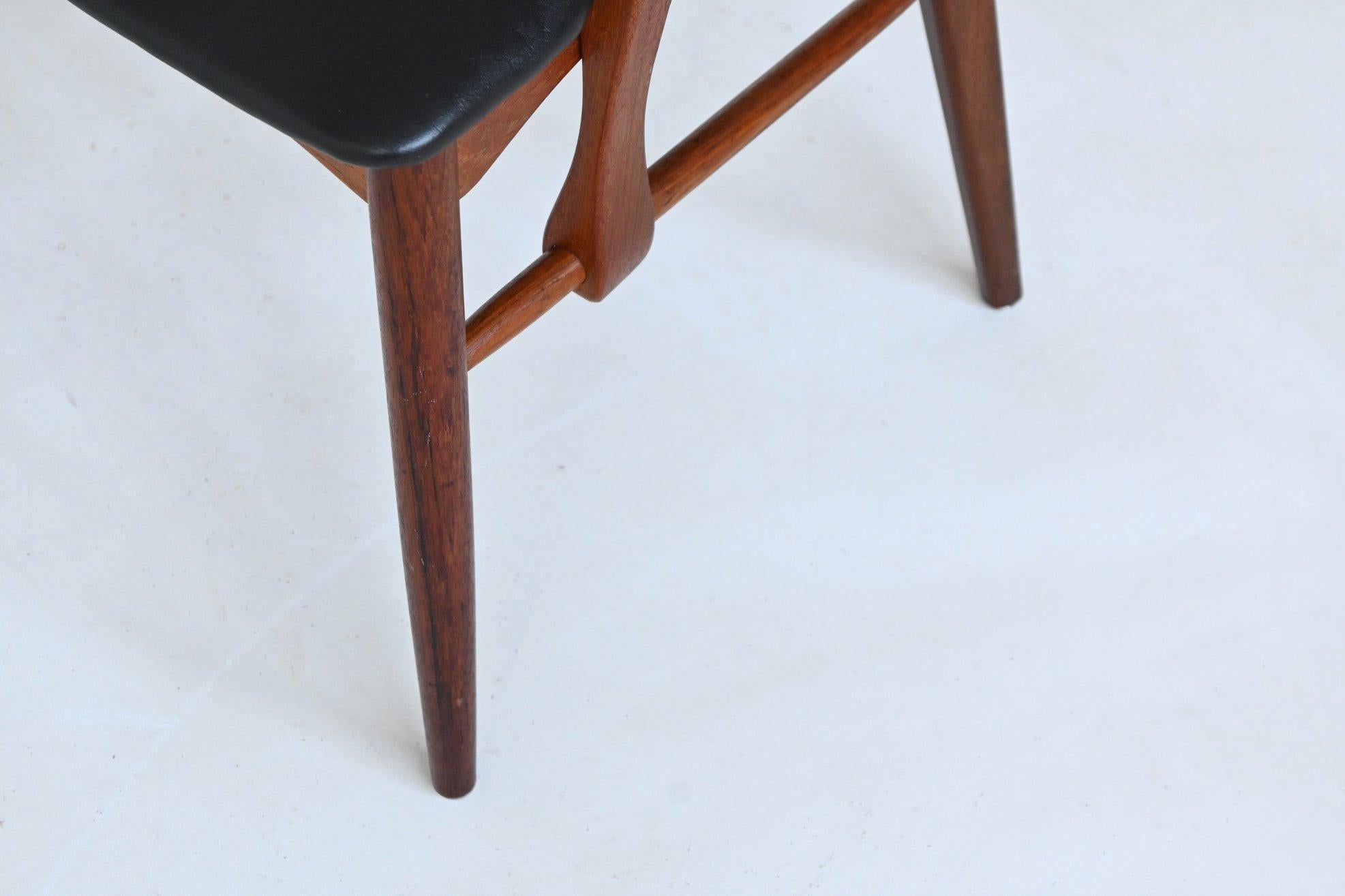 Sillón Niels Koefoed Model 'Lis' de teca Dinamarca 1960 en venta 7