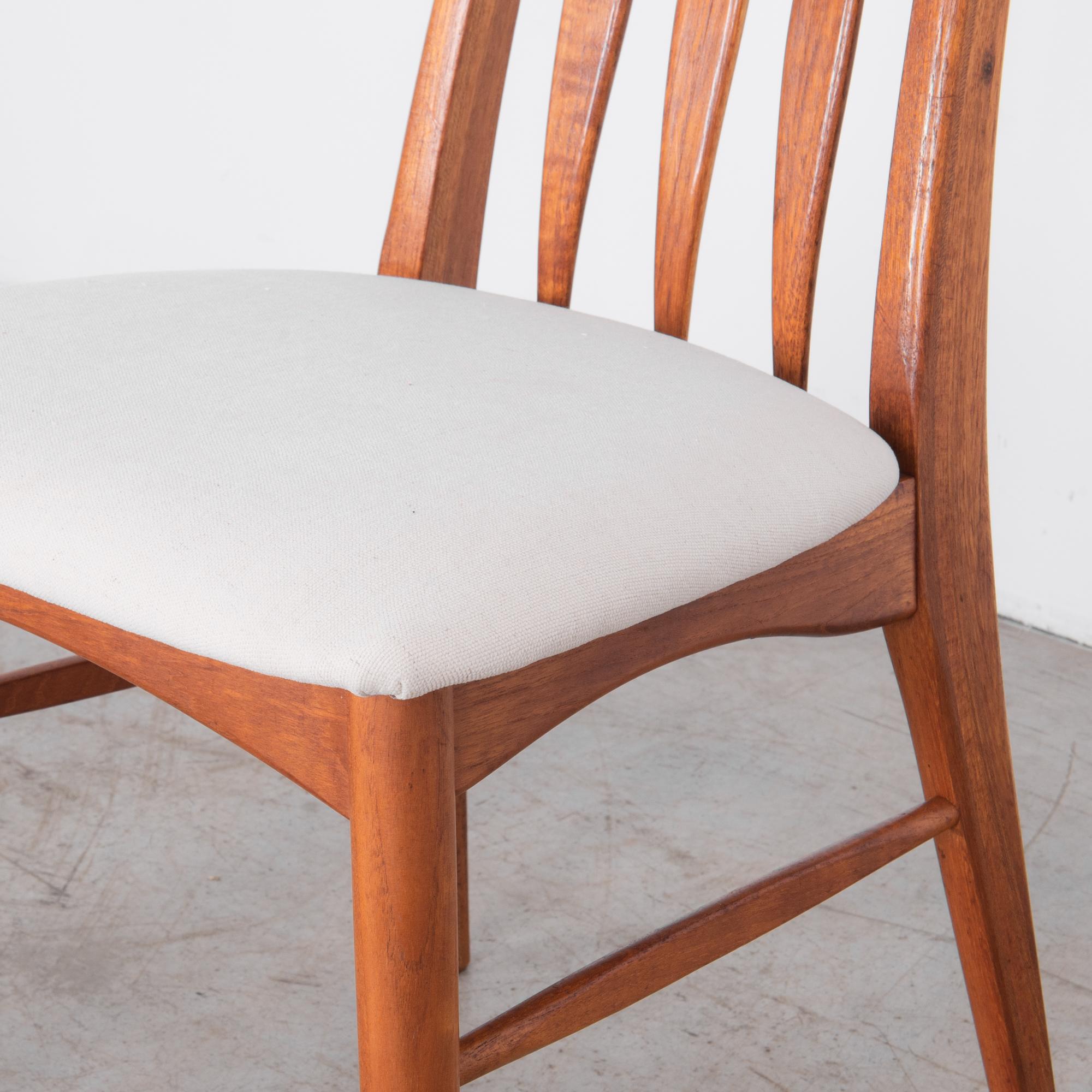Danish Niels Koefoed Mid-Century Modern Dining Chairs, Set of 6