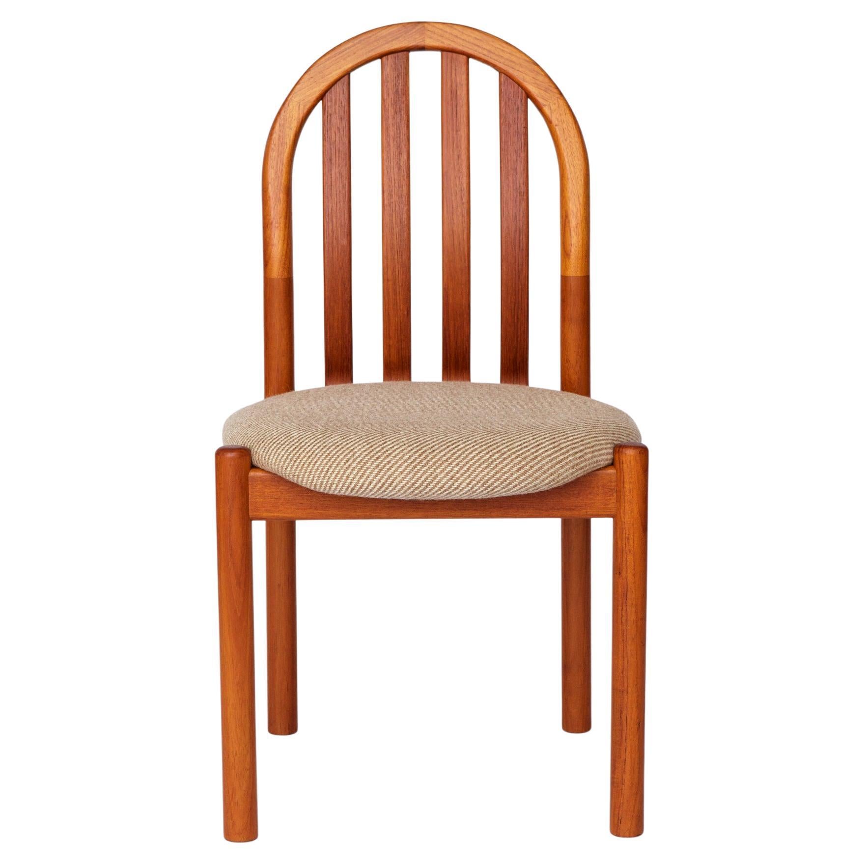 Niels Koefoed "Ole" Stuhl - 1970er Jahre Dänisches Design, Vintage Teakholz Esszimmerstuhl
