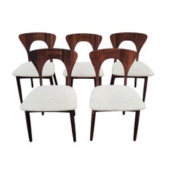 Set di sedie Niels Koefoed "Peters" per Koefoeds Hornslet Danimarca