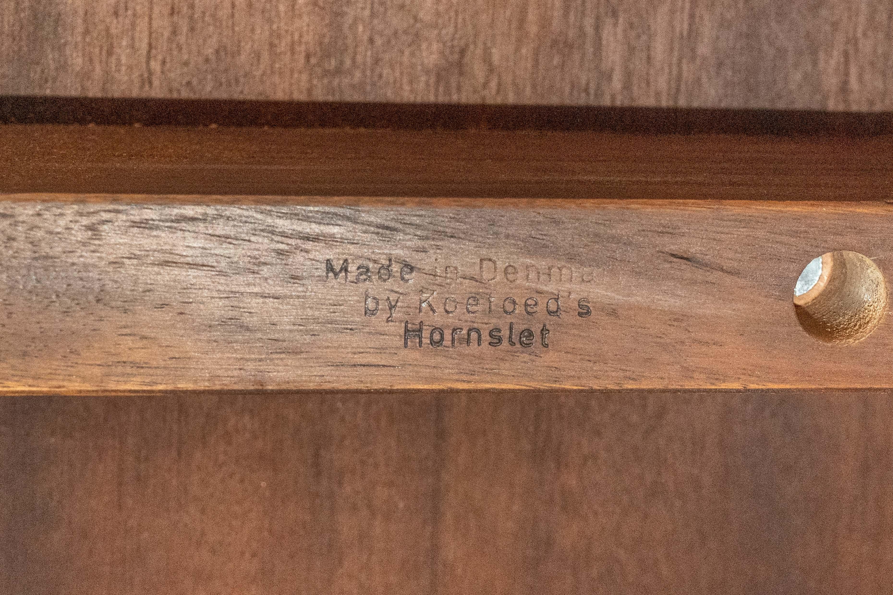 Niels Koefoed Rosewood Drop Leaf Dining Table 7
