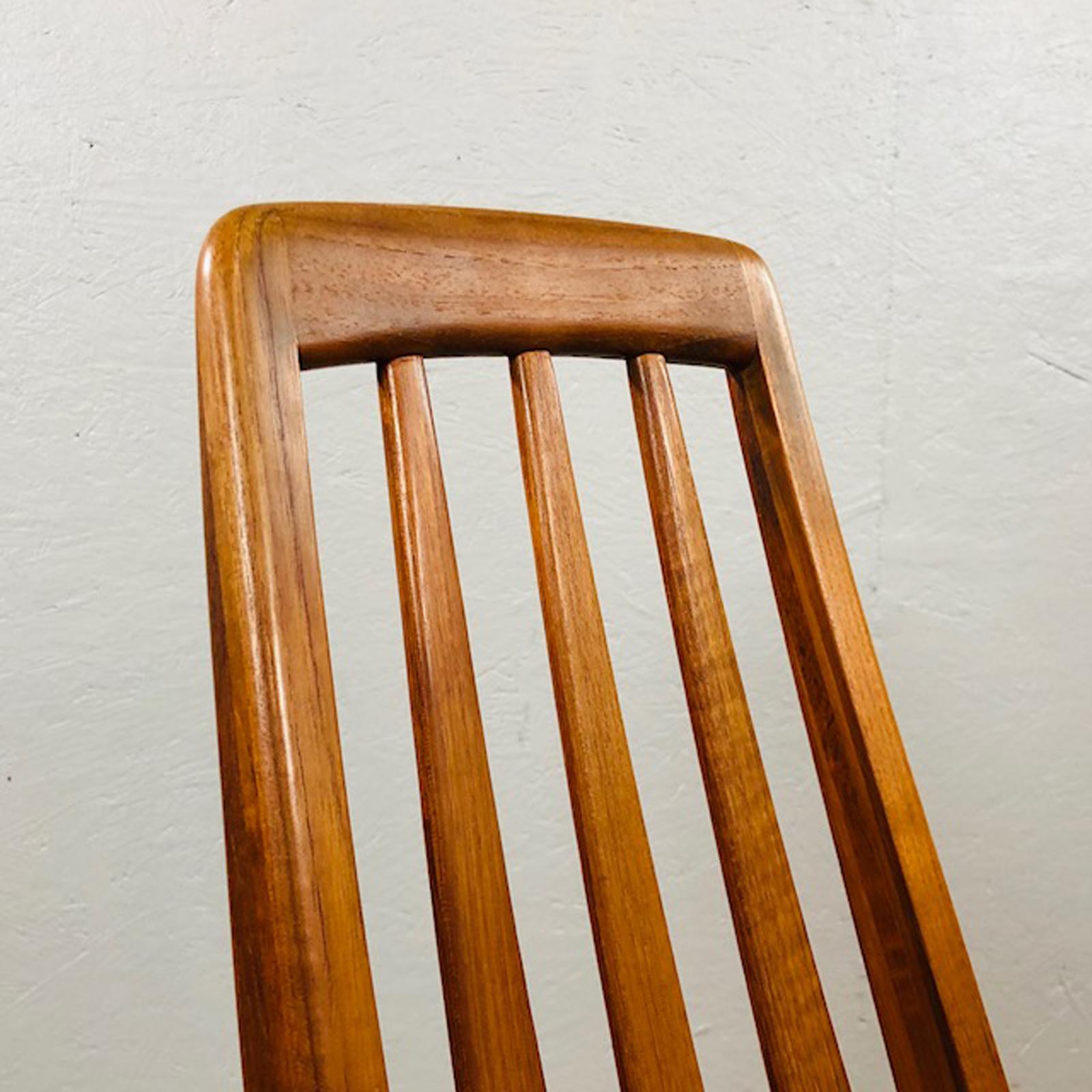 Niels Koefoed Teak Dining Chair Set  1