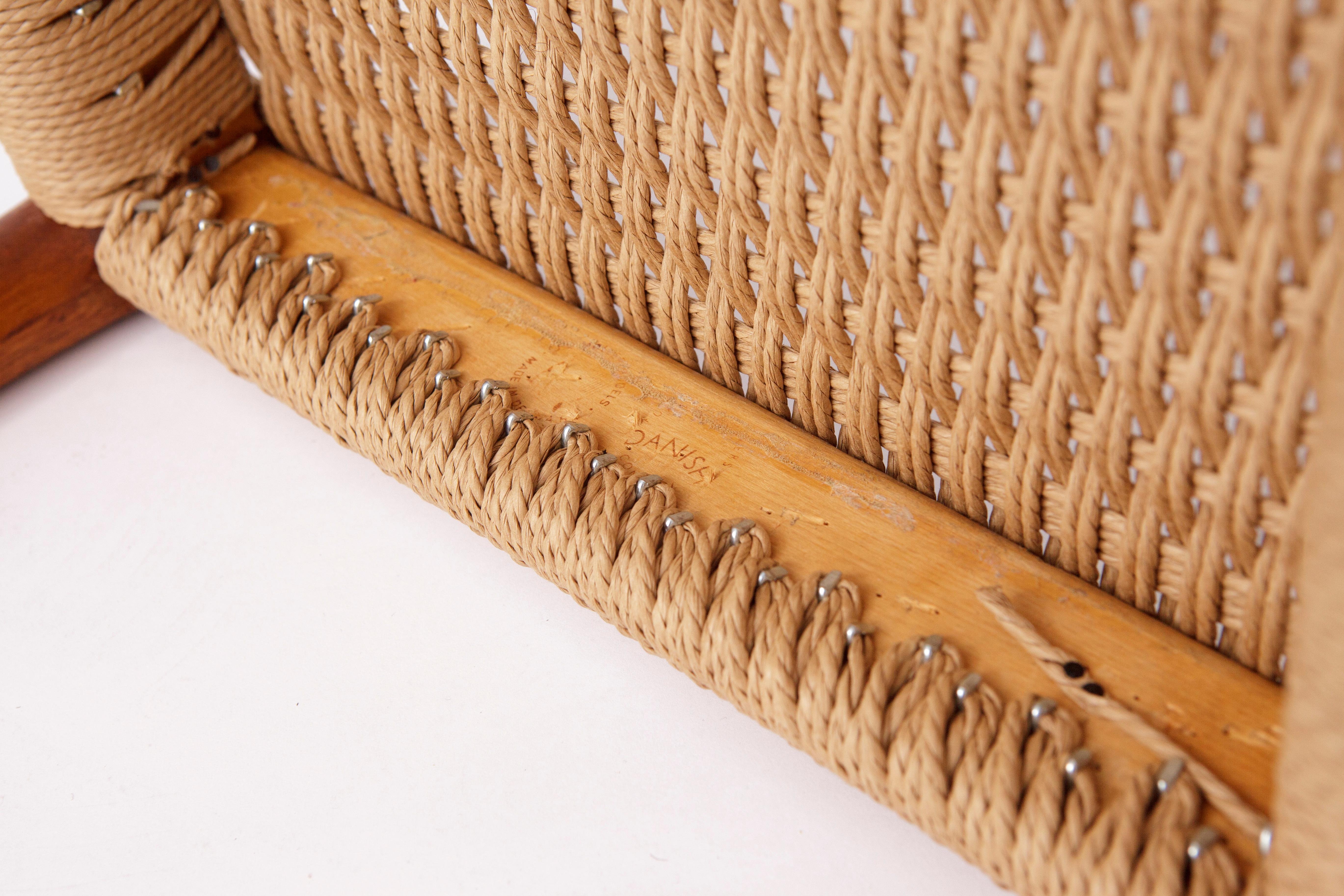 Niels Møller Dining Chair Set (6) – Models 77 & 57, Teak, Danish Cord, Vintage For Sale 2