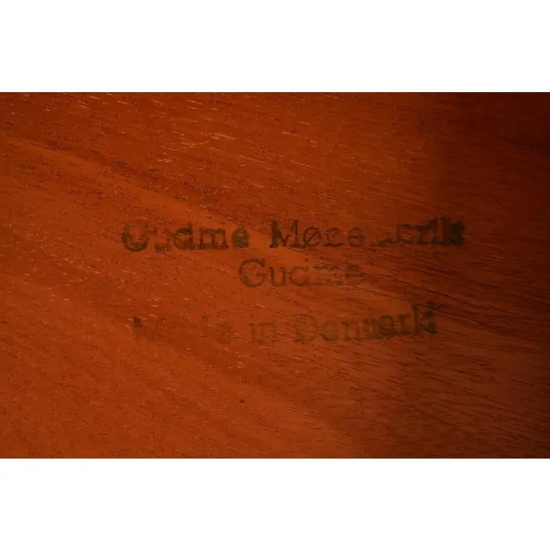 Tavolo da pranzo moderno danese Niels Møller per Gudme Møbelfabrik, appena rifinito in vendita 7