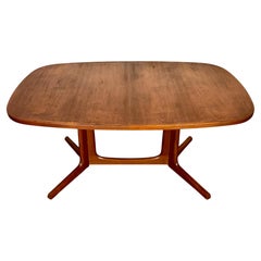 Niels Møller for Gudme Møbelfabrik Danish Modern Extendable Teak Dining Table