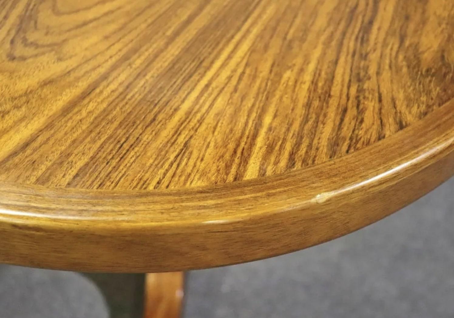 Niels Møller Gudme Mobelfabrik Table en bois de rose avec feuilles en vente 1