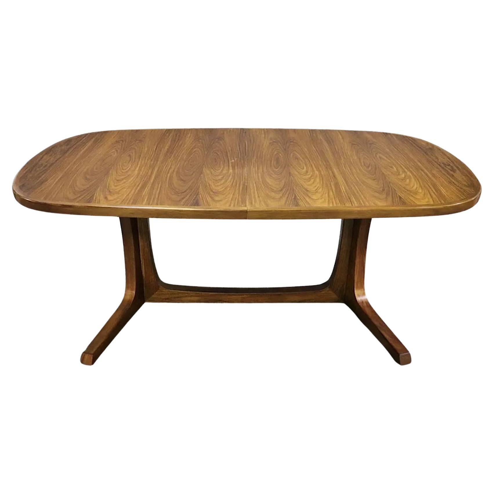 Niels Møller Gudme Mobelfabrik Rosewood Table w/ Leaves