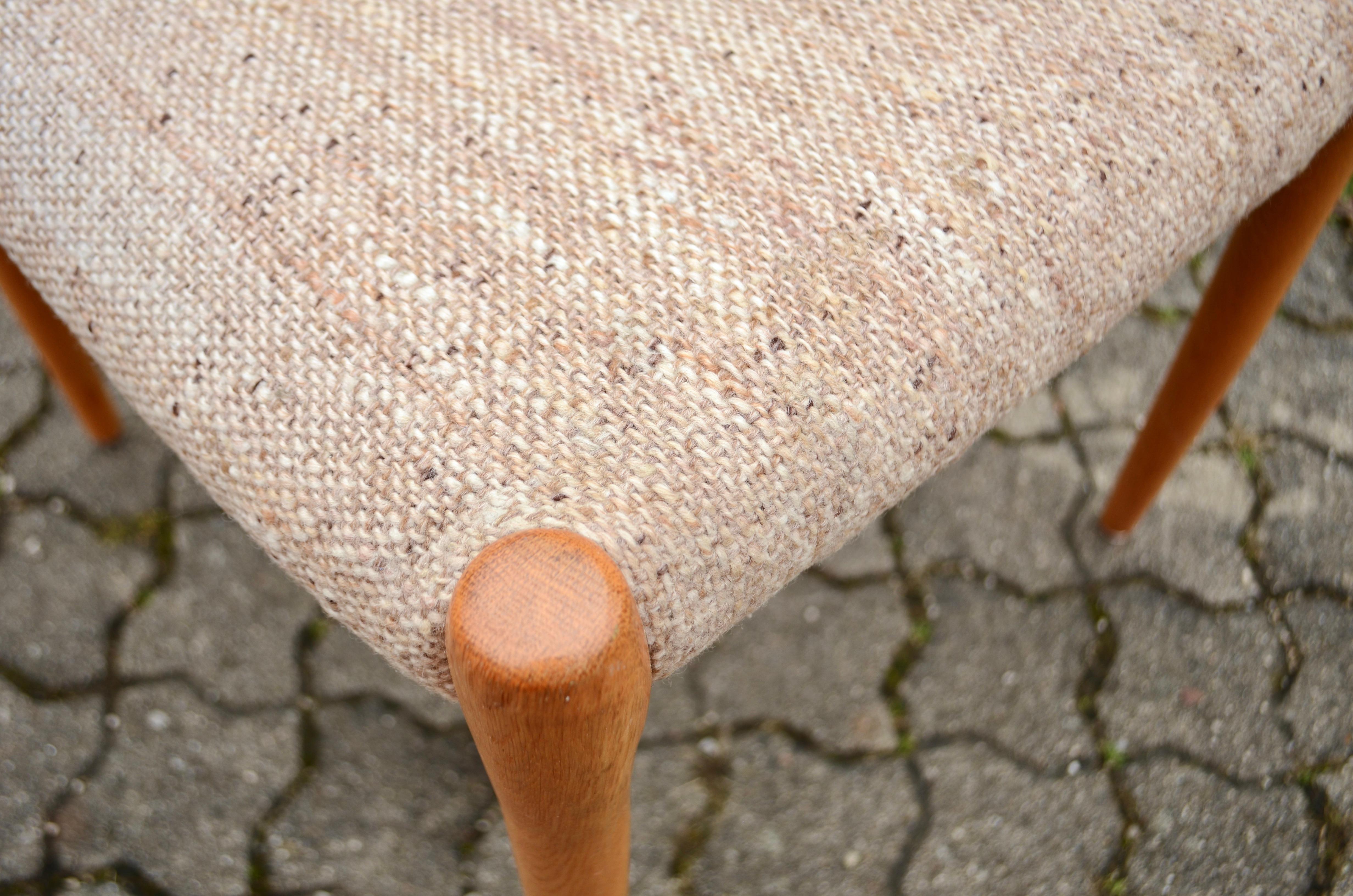 Niels Møller Modell 80 Tavolo da pranzo danese in Oak  Sedia per J.L.A. Møllers Set di 2 in vendita 4