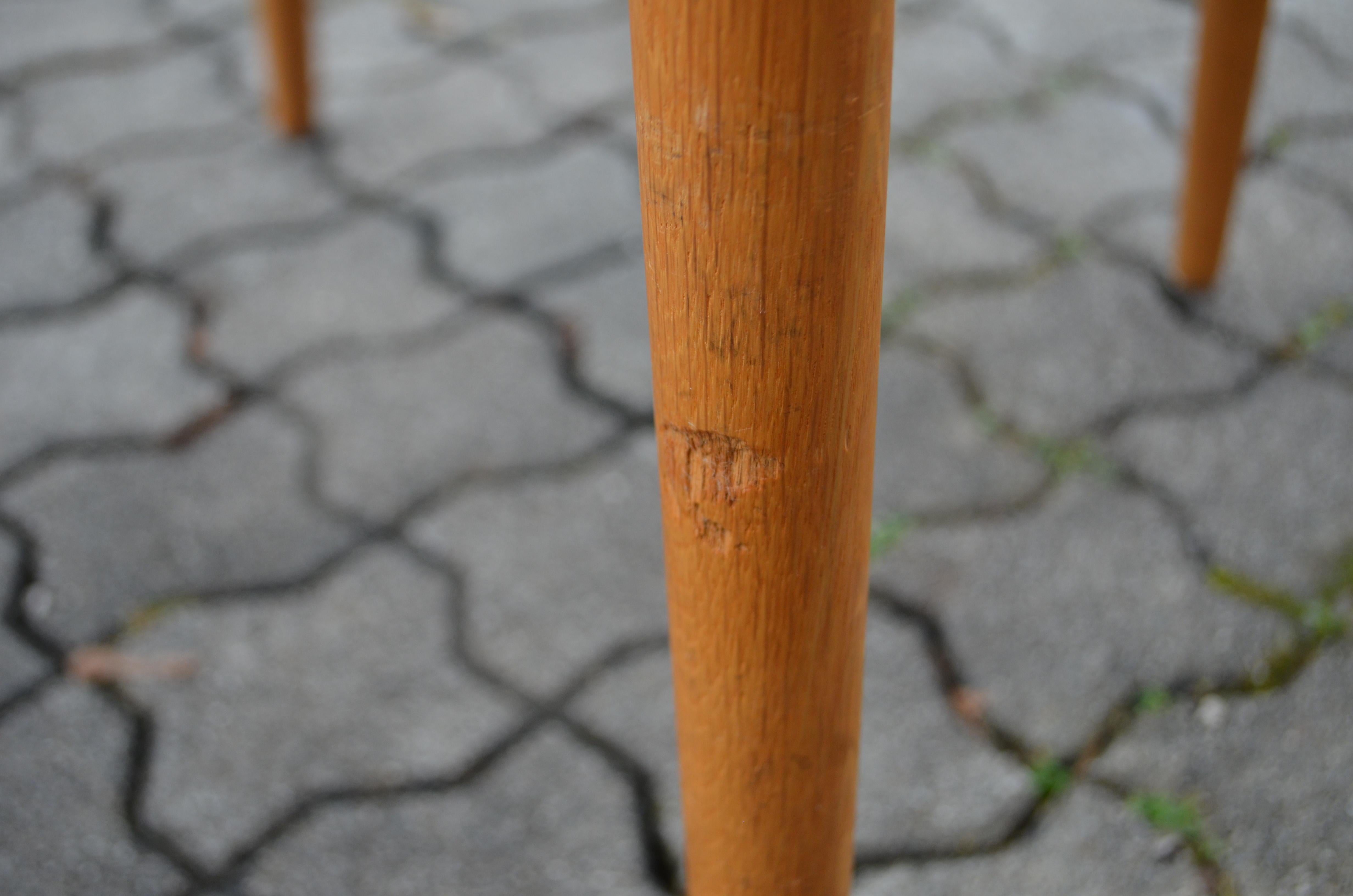 Niels Møller Modell 80 Tavolo da pranzo danese in Oak  Sedia per J.L.A. Møllers Set di 2 in vendita 12