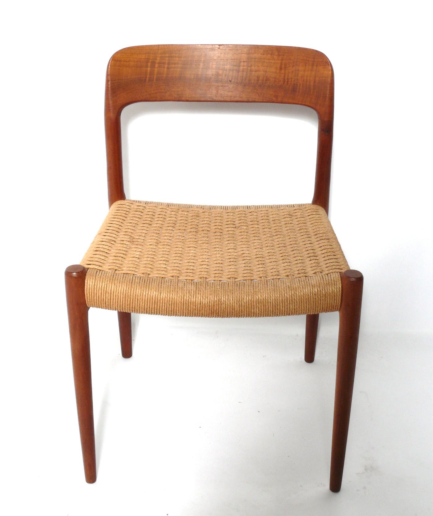 Mid-20th Century Niels Moller Danish Modern Dining Chairs
