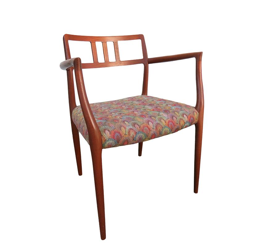 Niels Moller Dining Chairs Model 79 and Model 64 In Good Condition For Sale In Atlanta, GA