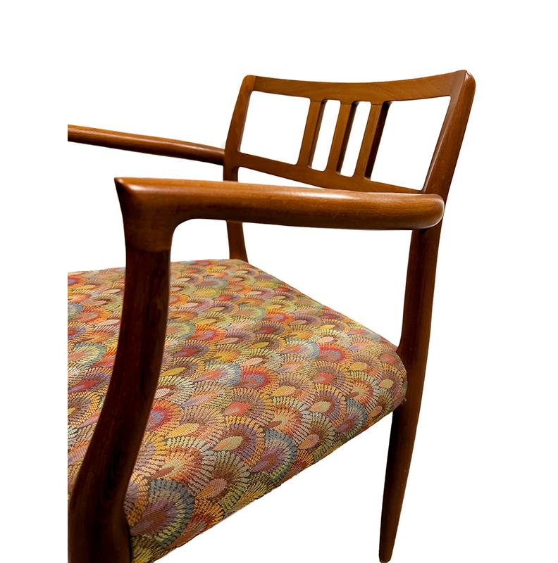 Teak Niels Moller Dining Chairs Model 79 and Model 64 For Sale