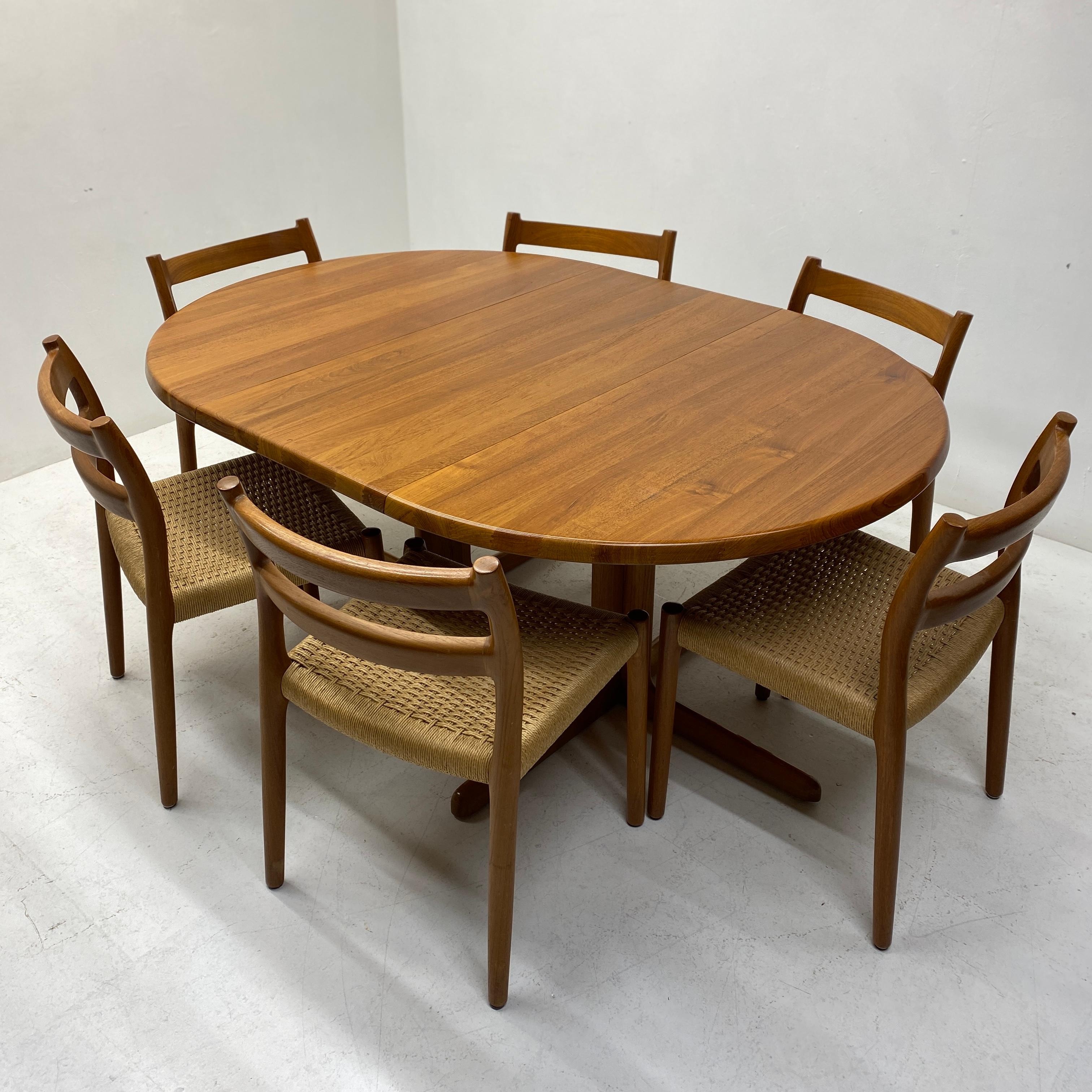 Niels Moller Dining Table Extendable 4