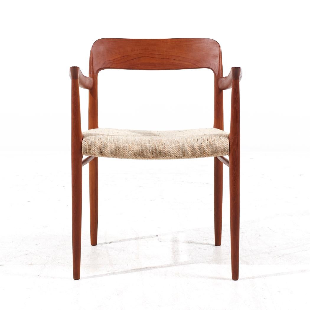 Niels Moller Mid Century Danish Teak Model 77 Dining Chairs - Set of 4 en vente 5
