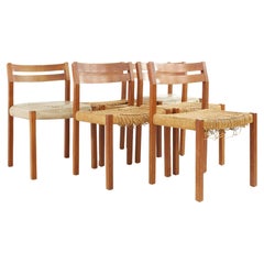 Niels Moller Mid-Century Dining Chairs, Set of 6