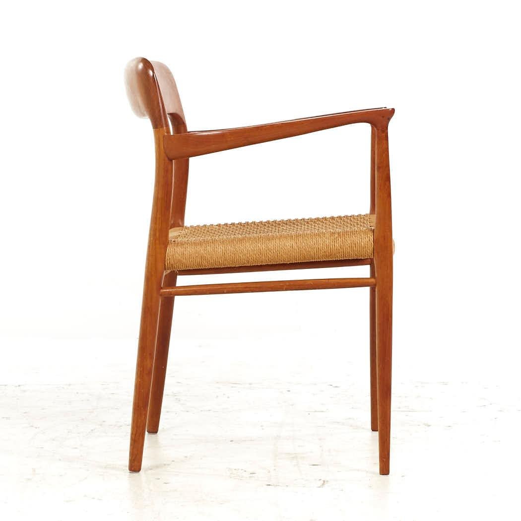 Niels Moller Mid Century Model 75 Danish Teak Dining Chairs - Set of 6 For Sale 8