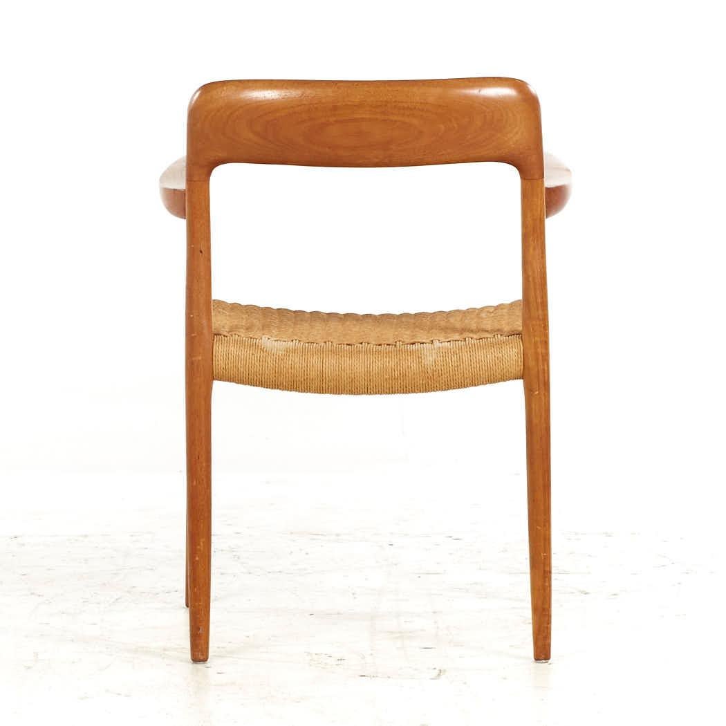 Niels Moller Mid Century Model 75 Danish Teak Dining Chairs - Set of 6 For Sale 9