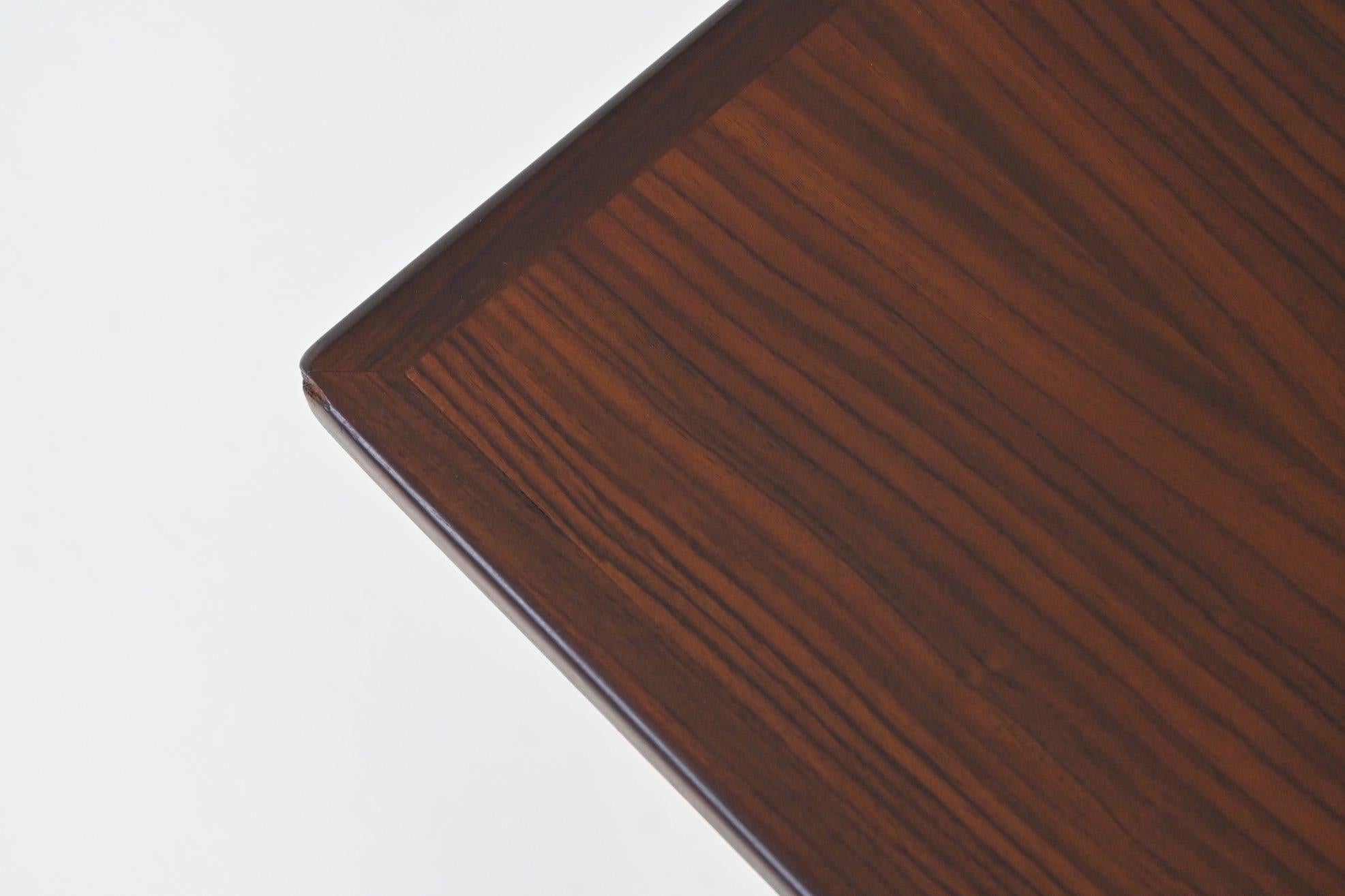 Niels Moller model 254 extendable dining table in rosewood Denmark 1960 3