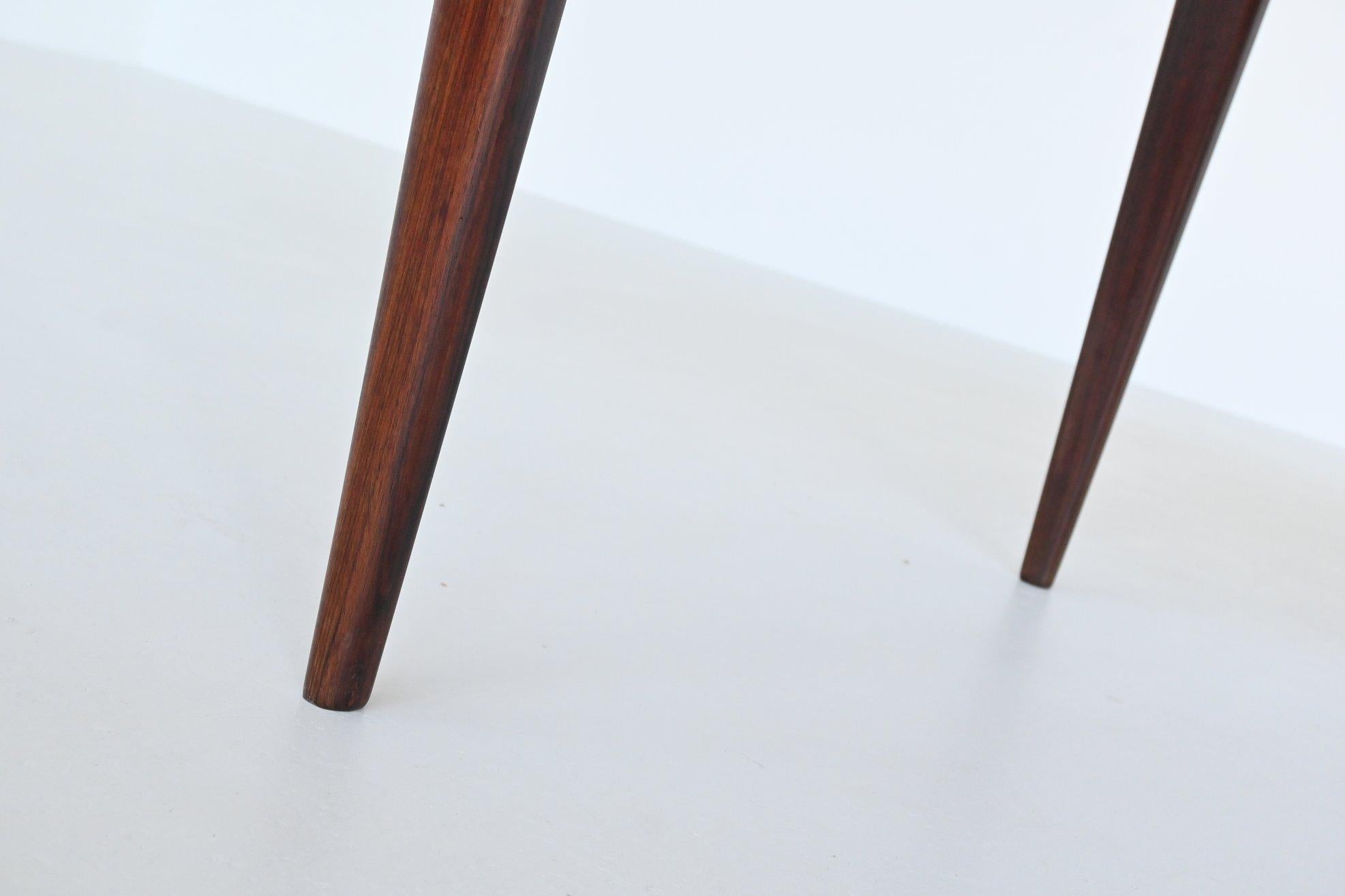 Niels Moller model 254 extendable dining table in rosewood Denmark 1960 5