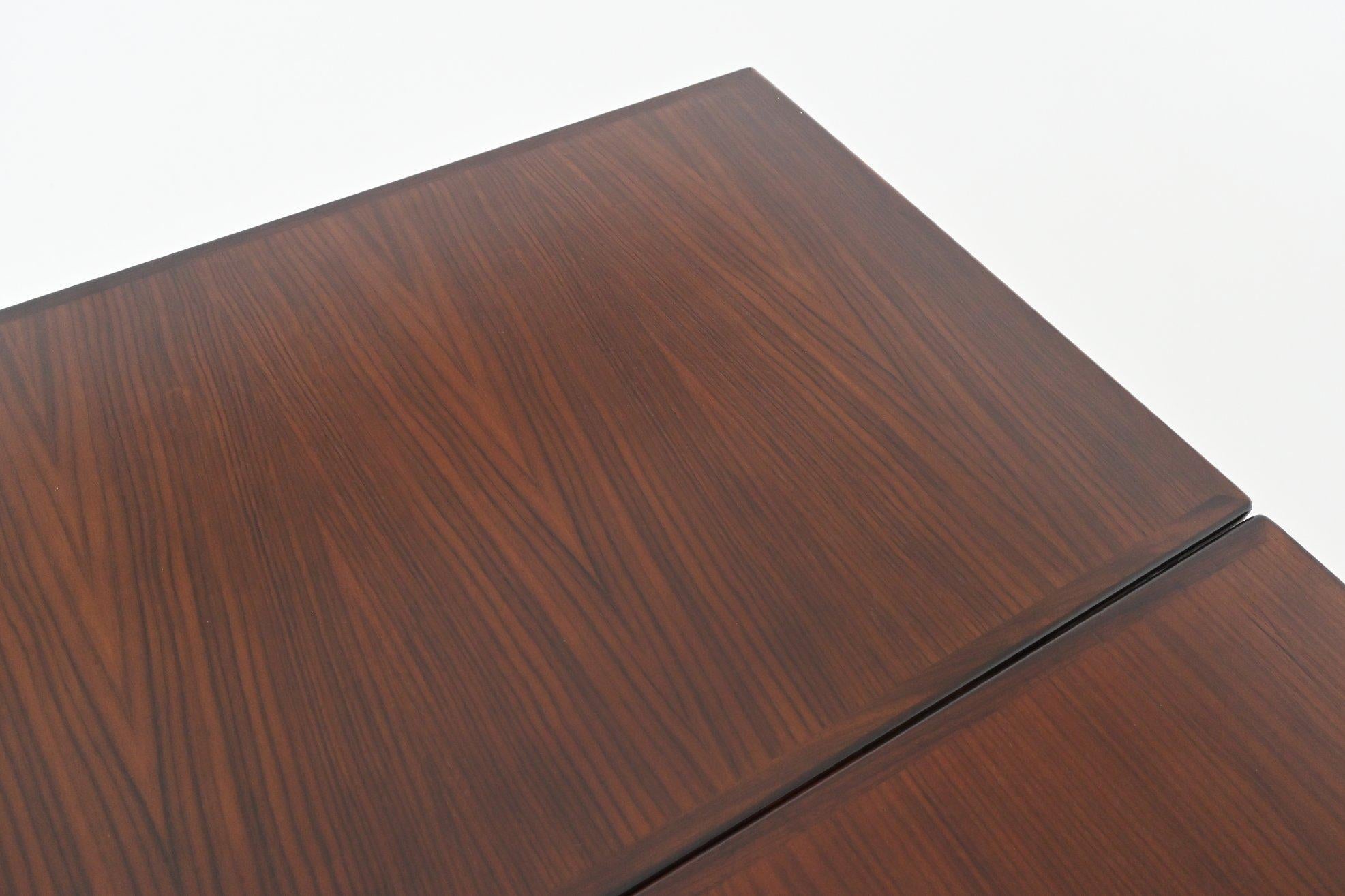 Niels Moller model 254 extendable dining table in rosewood Denmark 1960 1