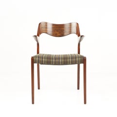 Niels Moller Model 55 Mid Century Rosewood Dining or Desk Chair