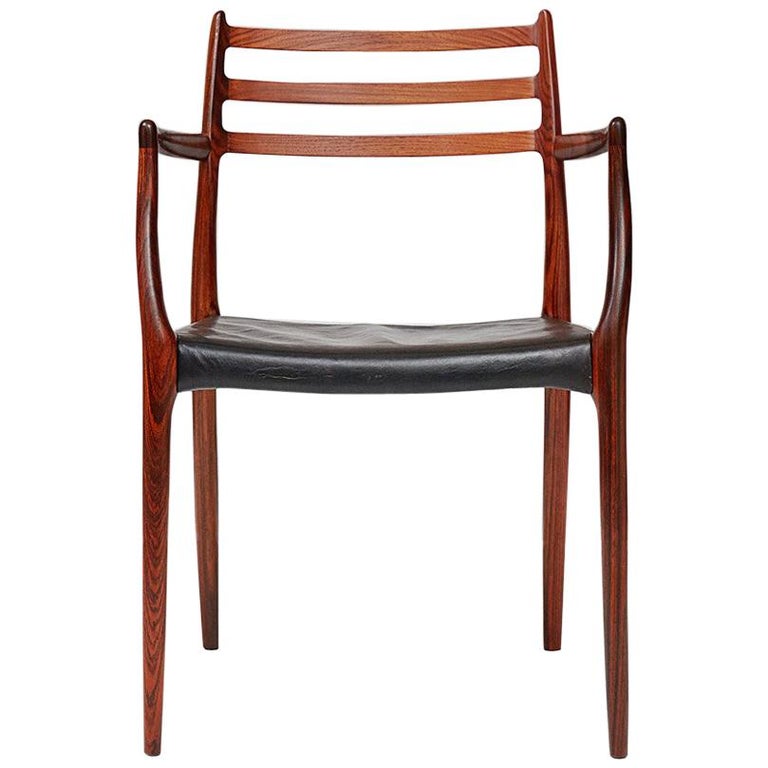 Niels Moller Model 62 Chair, Rosewood For Sale