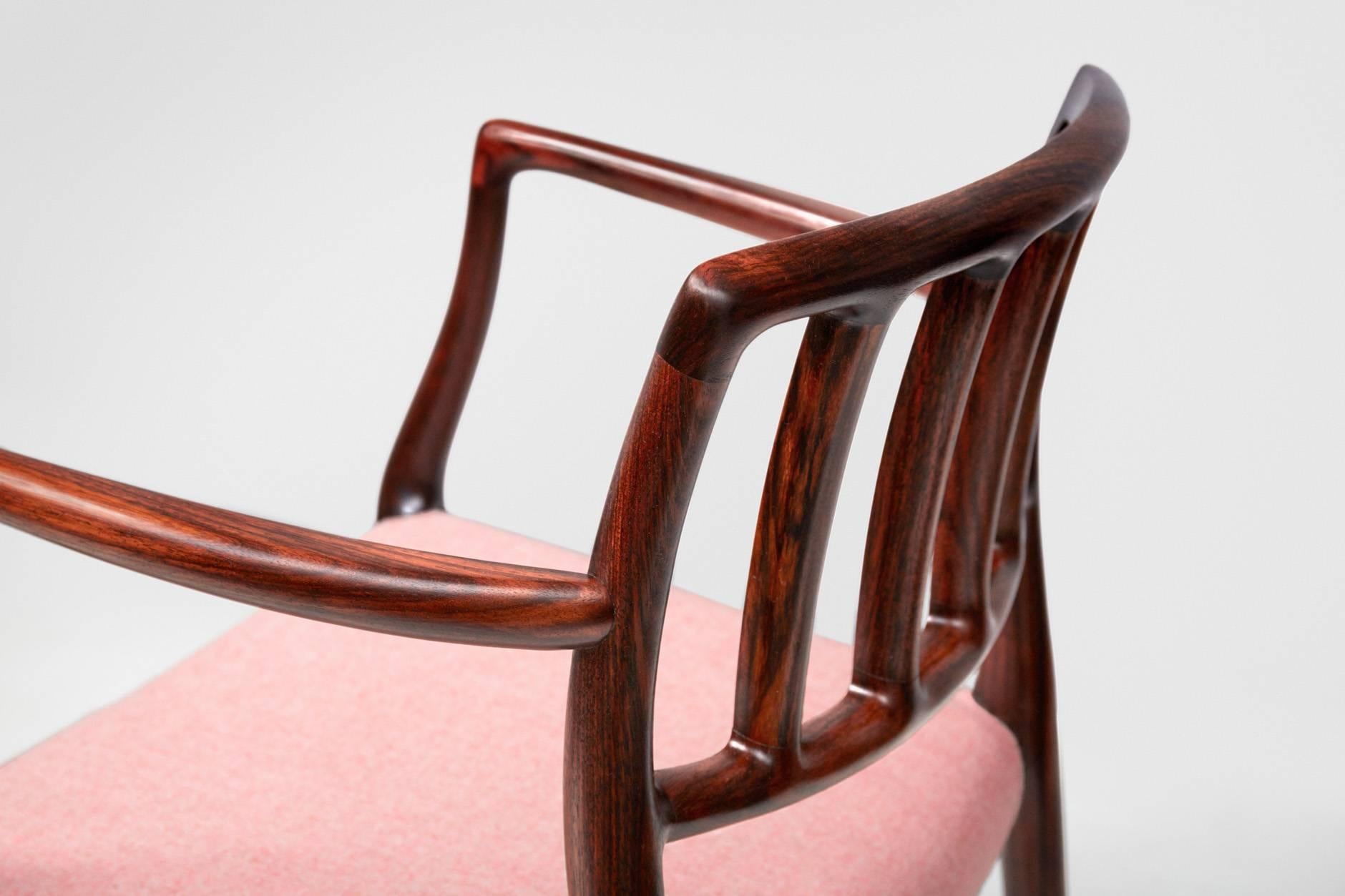 Niels Møller Model 66 Armchair, 1974 In Excellent Condition In London, England
