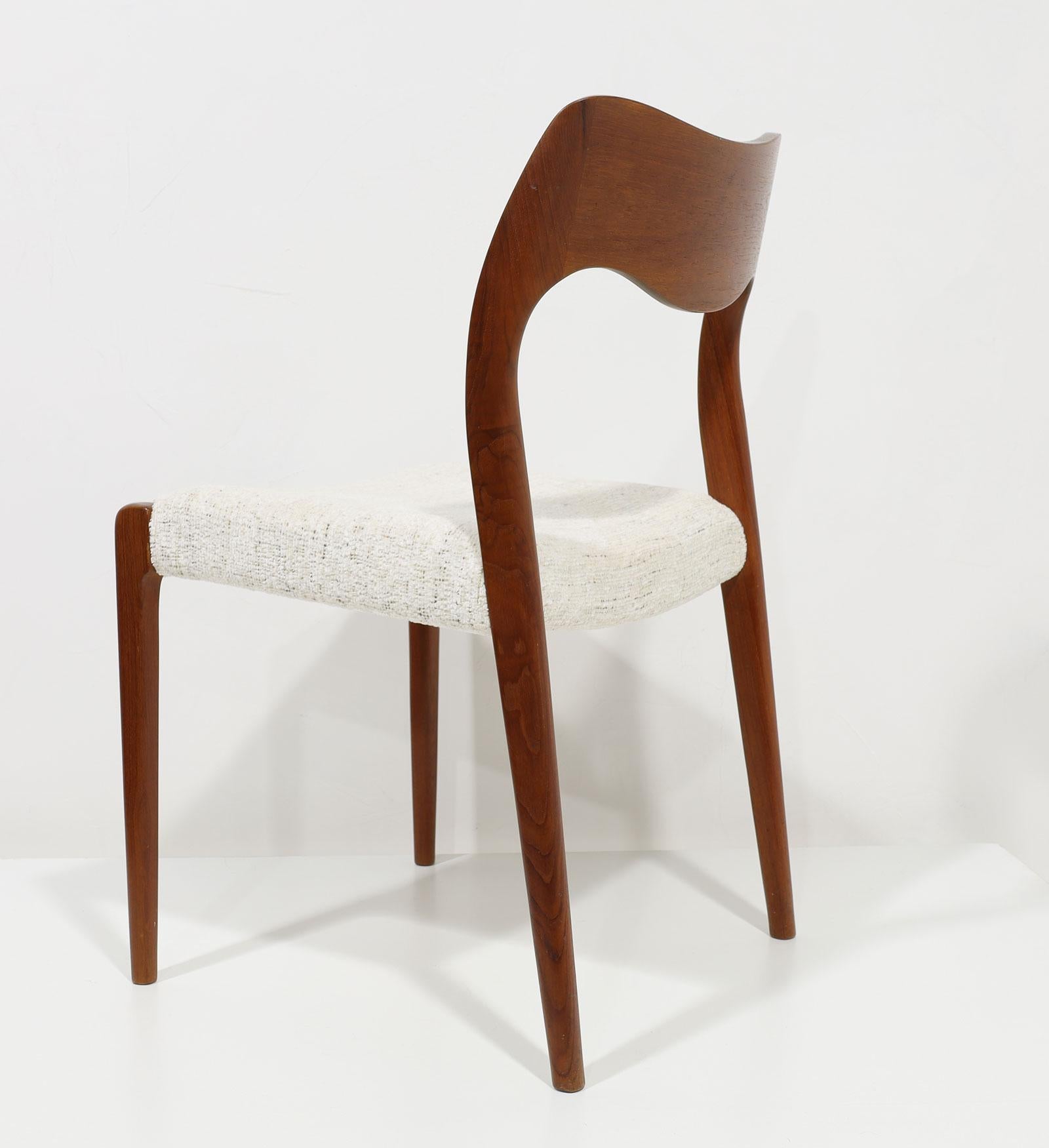 Niels Moller Model 71 Dining Chairs, Set of 8 1