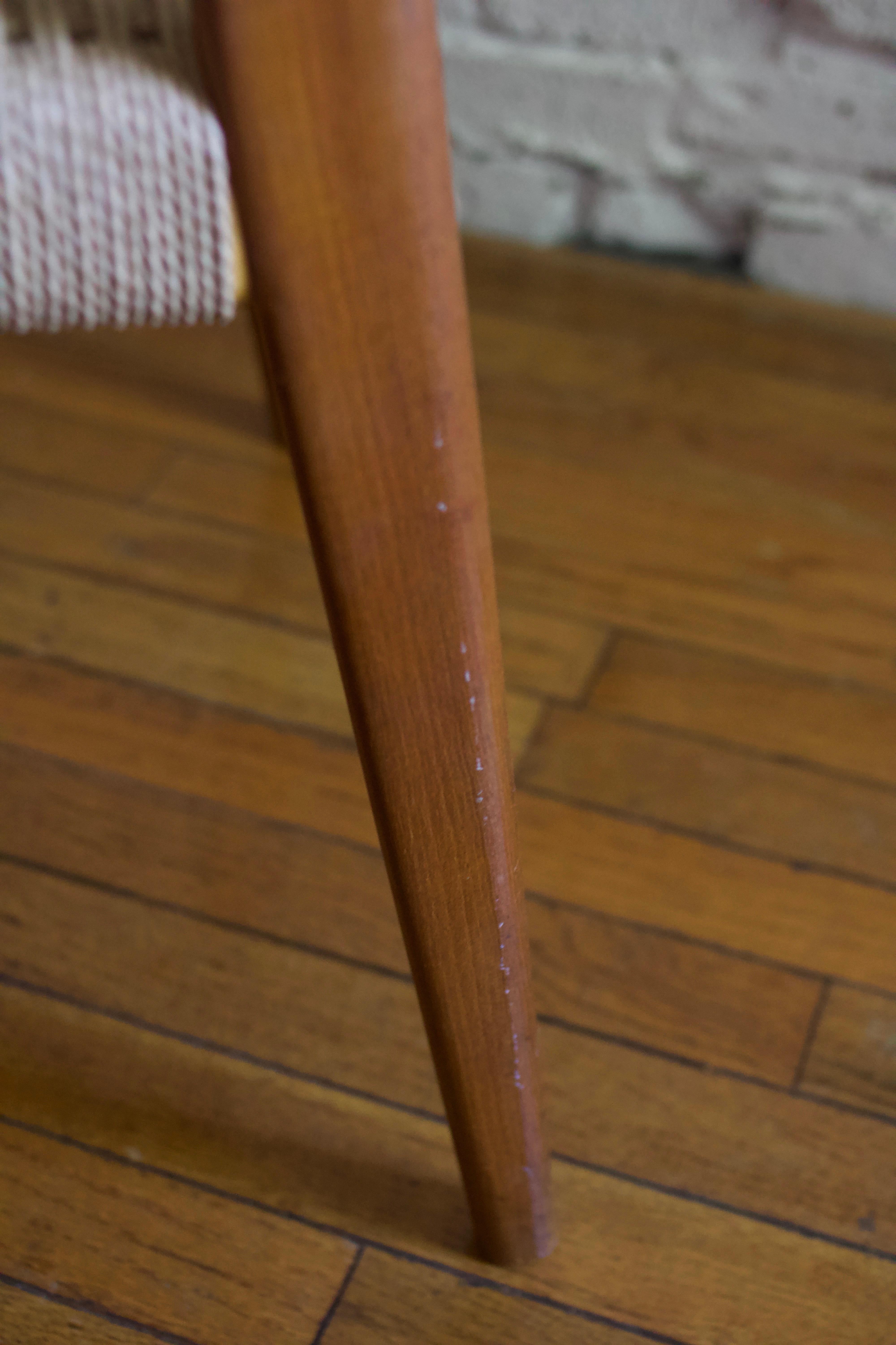 Niels Moller Model 71 Teak & Danish Cord Dining Chair, 1960's 3
