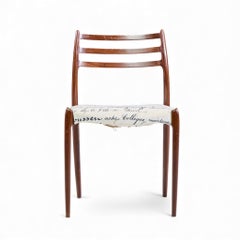 Niels Moller Model 78 Mid Century Rosewood Dining Chair