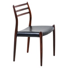 Niels Moller Model-78 Rosewood Desk Chair for Mobelfabrik