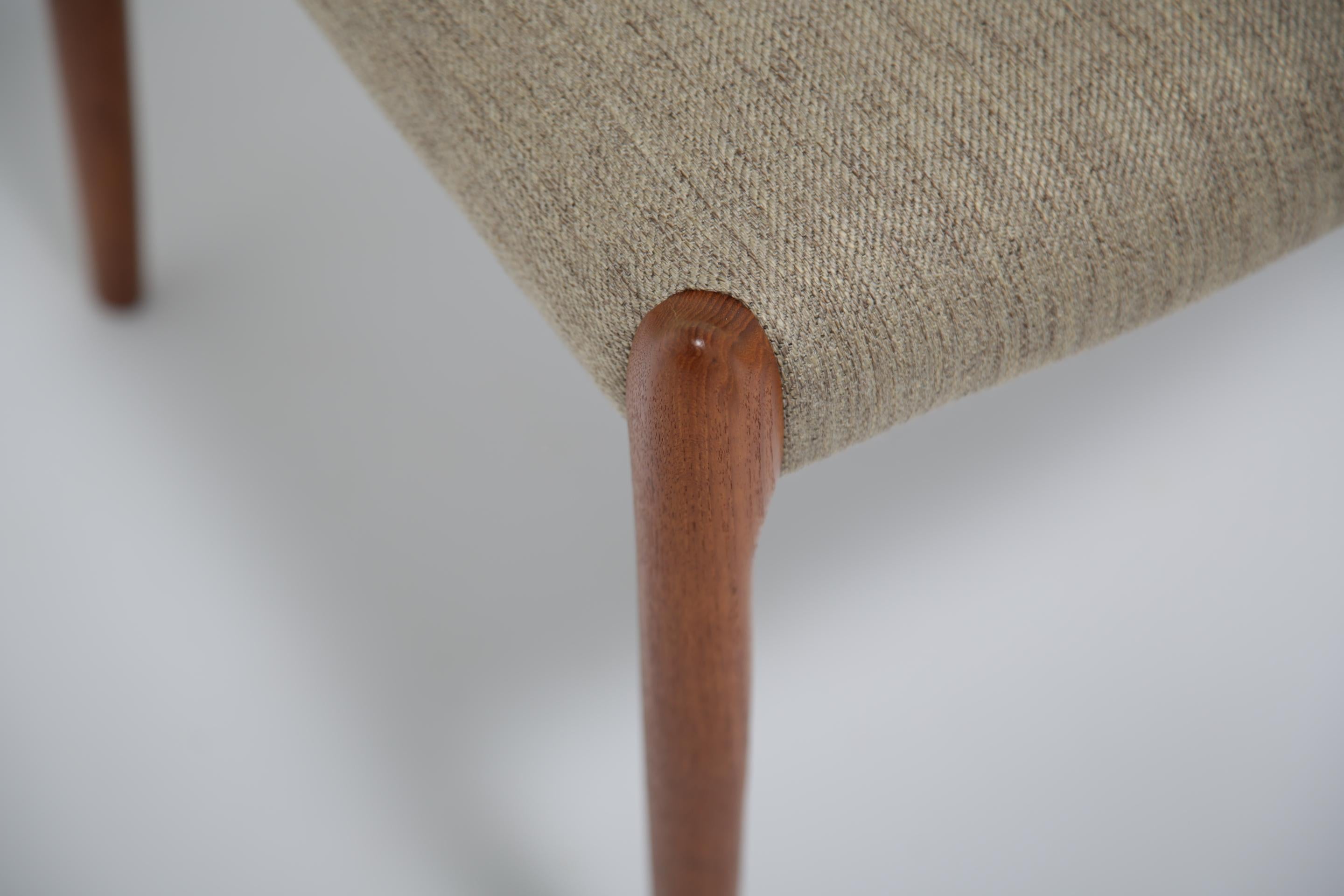 Niels Moller Model No. 78 Teak-Esszimmerstühle. Dänemark, 1962. im Angebot 6