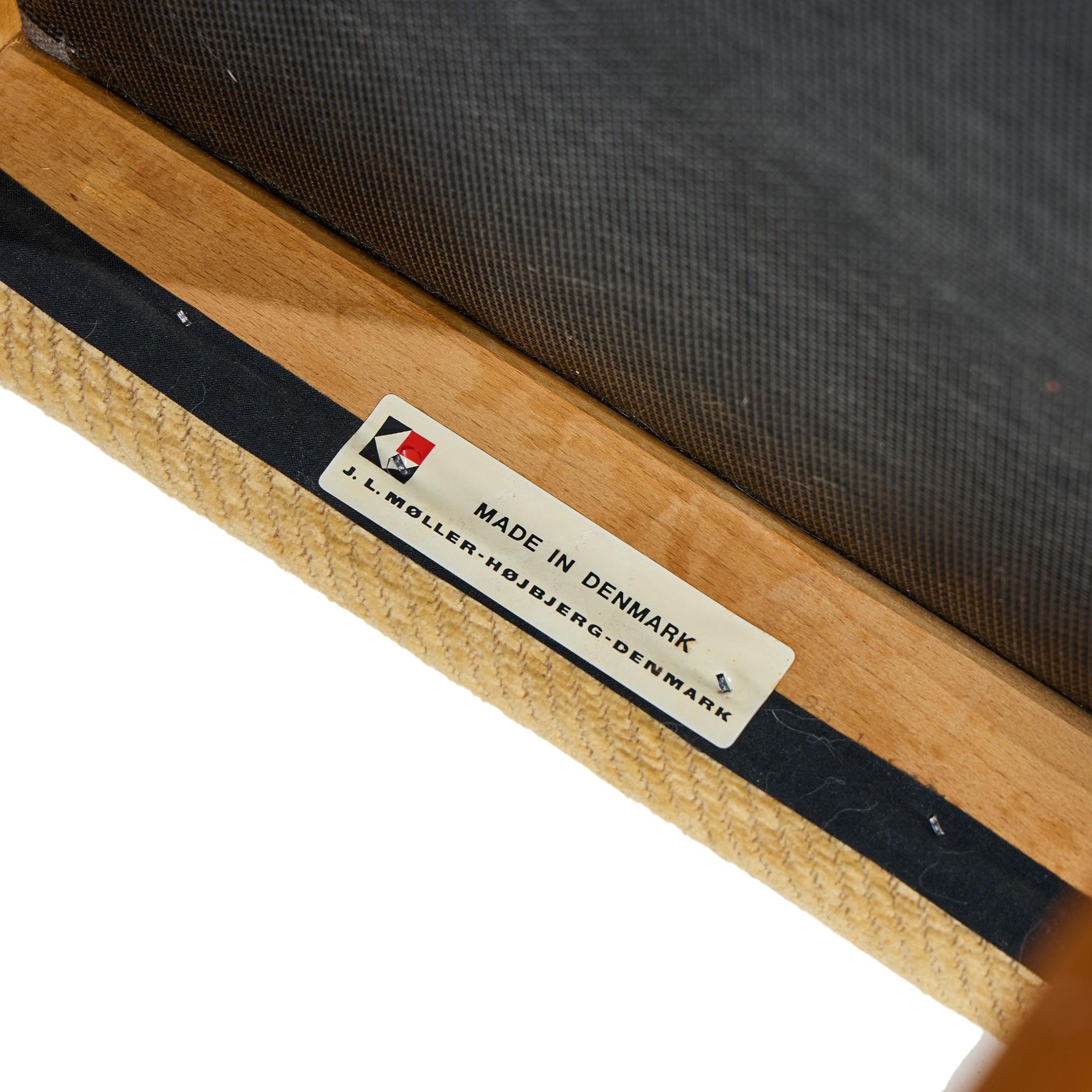 Sedie da pranzo in teak danese di metà secolo Niels Moller Model 83 - Set di 6 sedie in vendita 4