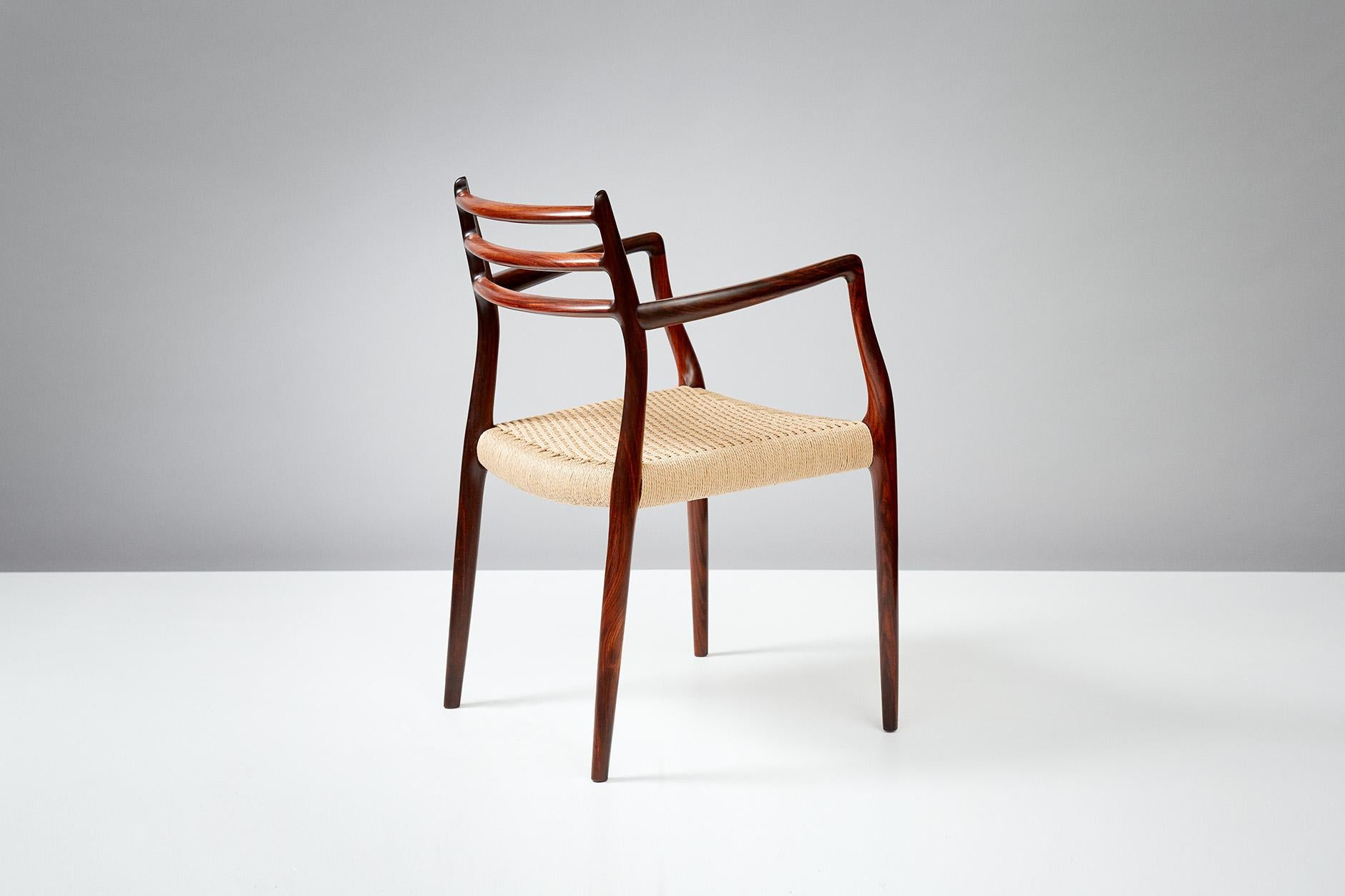 Scandinavian Modern Niels Moller Model Model 62 & 78 Chair Set